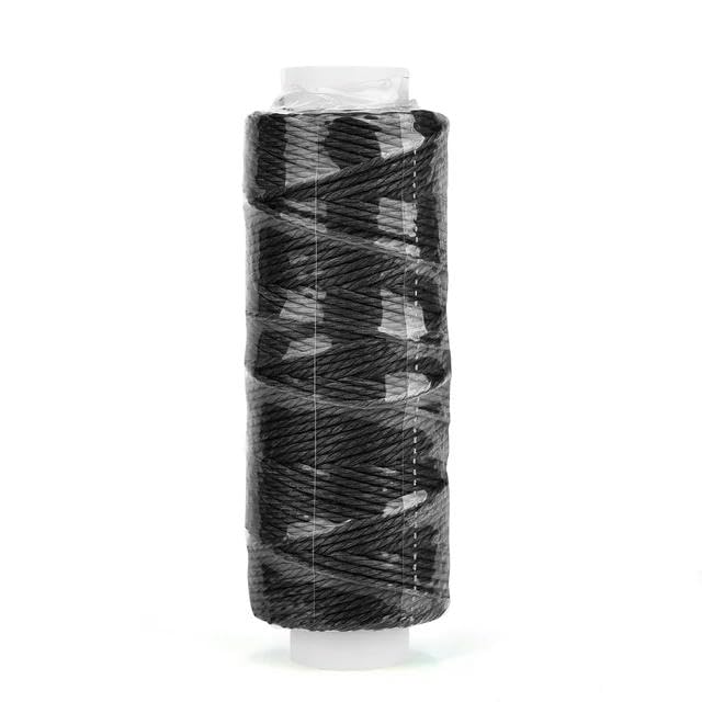 Hilo de Coser，Hilo de poliéster Hilo de Coser, cordón de Hilo Encerado de Cuero de 0,65 mm(23)