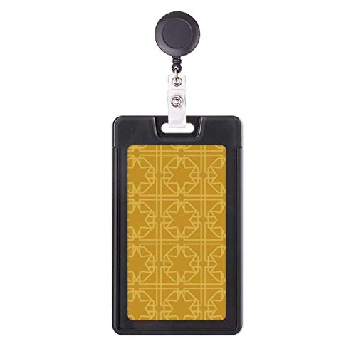 Porte-badge rétractable Thaïlande doré idéal pour le bureau