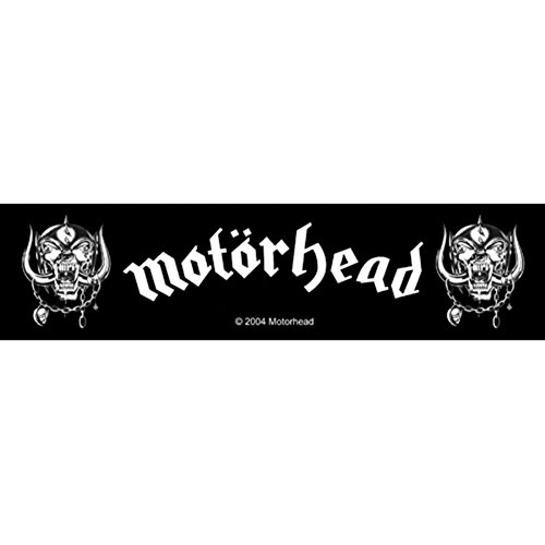 Rocks-off Motorhead Patch Warpigs band logo Nue offiziell woven strip (20cm x 6cm)