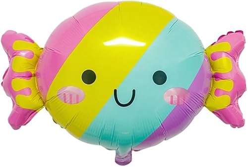 Miniatura 3 de 10 globos de caramelo, globos de gran número, helados, dulces, Sundae, globos de aluminio para niñas, suministros de decoración de fiesta de