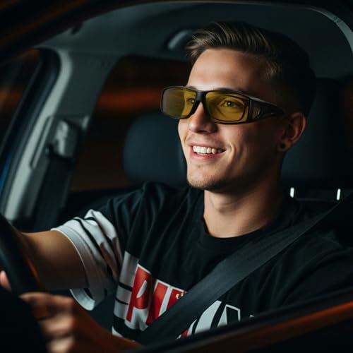 IGnaef Fit Over Glasses Sunglasses for Men Women Polarized Wrap Around Sunglasses to Wear Over Glasses with UV Protection2