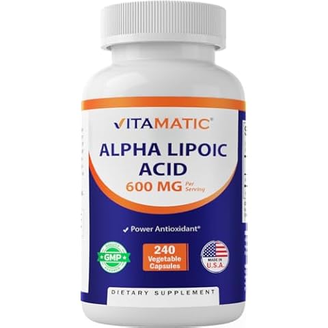 Vitamatic Alpha Lipoic Acid 600mg Cover