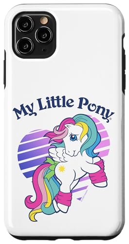 Coque iPhone 11 Pro Max My Little Pony Retro Heart anti-rayures pour éviter les bris