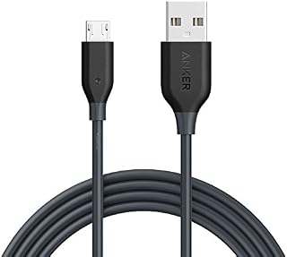 Anker PowerLine Micro USB Premium Cable (6ft) - One of The World's Fastest, Most Durable Charging Cable, 10000+ Bend Lifespan for Samsung, Nexus, LG, Motorola, Android Smartphones and More (Gray)