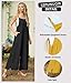 Lepunuo Jumpsuits for Women Casual Black Womens Rompers for Summer Adjustable Loose Fit Wide Leg Overalls Baggy Jumpsuit