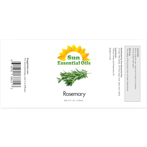 Aceite Esencial Romero 4 oz para Aromaterapia miniatura 2