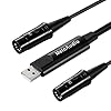 MeloAudio 5-pins MIDI naar USB kabel MIDI Interface In-Out naar USB Converter MIDI Controller Adapter voor Synthesizer…