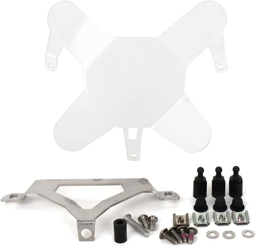 Motorcycle Headlight Guard Protector Transparent Cover Acrylic Head Light Guard Cover Fits for BMW R1300GS 2023 2024