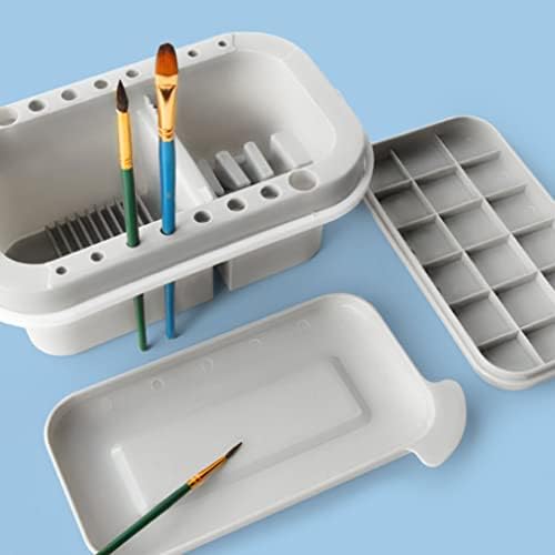 Paint Brush Washer Cleaner Pot Artist Brush Cleaning Bucket Multi