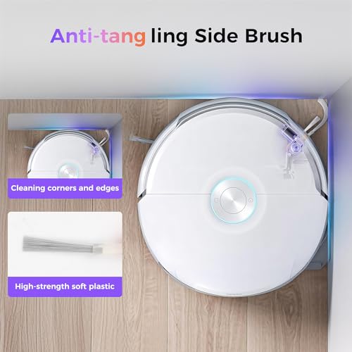 Image of 16 Pcs Accessories kit for NARWAL FLOW Robot Vacuum, 1 Zero-Tangling Floating Brush, 4 Dust Bag, 2 Dust Bin Filter, 2 Track Mop, 4 Anti-tang ling Side Brush, 2 Sponge Filter, 1 Clean Tool