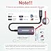 USB C to AR Glasses with Charging Adapter Enables Multi-Screen Enhanced 3D 4K@60Hz PD 100W Compatible for iPhone 15/16 Viture/Rokid/Xreal AR Glasses (USB2.0+ USB C)