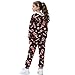 YECARYPOD Christmas Candy Cane Boys Girls Zip Up Hoodie and Sweatpant Set for Kids 2 Piece Outfits Pants Set Active Sweatsuit Fashion Tracksuit Long Sleeve Pullover Sweatshirt Jogger Pants