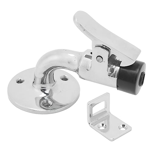 Juego de topes y sujetadores para puertas de acero inoxidable grado marino 316, soporte para puertas de embarcaciones con ángulo de 90°, pestillo con resorte para barcos y yates,