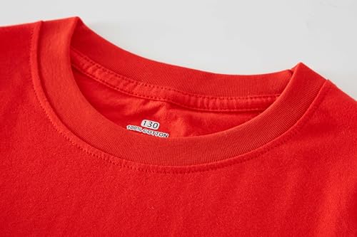 Image of Cadidi Dinos Boys Girls Long Sleeve Shirts Cotton Casual Crewneck Printed Kids T-Shirts
