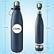 Diversion Wasserflasche aus Edelstahl mit Verstecktem Platz für Schlüssel, Geld, Bargeld, Kopfhörer, Schmuck, Metall Stash Can für Reisen, Strand, Zuhause, Büro, Hotel, Isoliert Auslaufsicher