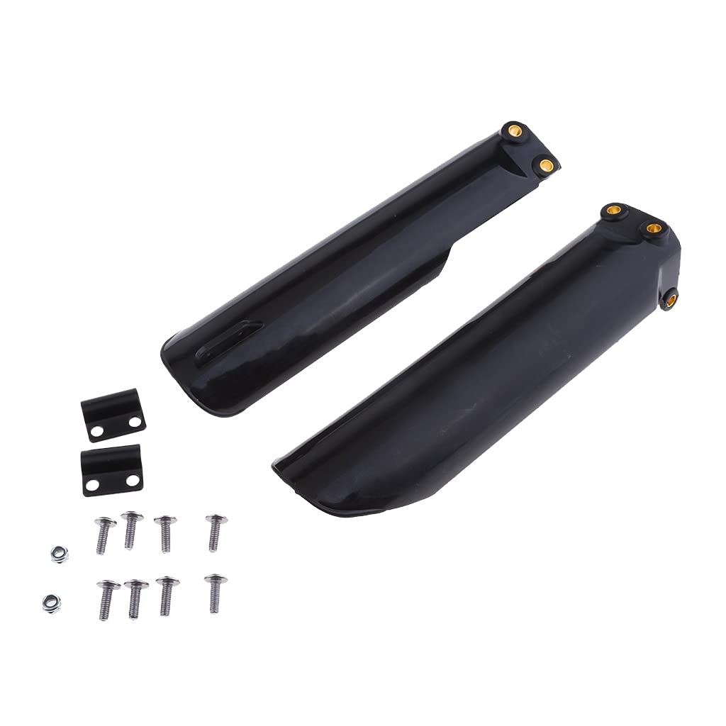 1 par de Cubiertas Protectoras de Guardabarros para Horquilla Delantera de Motocicleta para 150cc 160c 200cc 250cc Pit Pro Trail Dirt Bike Guard Sliders Accesorios para Motos