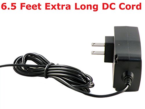 Itekiro 6.5 Ft Wall Charger For Nextbook Flexx 8.9" (Flexx 9 Nxw9Qc132), 10.1" (Flexx 10 Nxw101Qc232), 11.6" (Flexx 11 Nxw116Qc264T), Ares 11.6" (Ares 11 Nxa116Qc164) 2-In-1 Tablet (Right Angle Tip) #TOP3