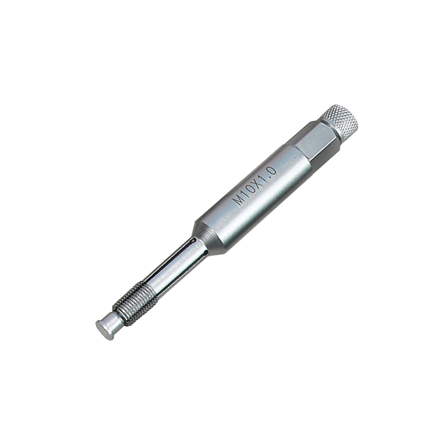 DPTOOL 10mm Back Tap Spark Plug Thread Repair Tool M10x1.0 Thread Chaser