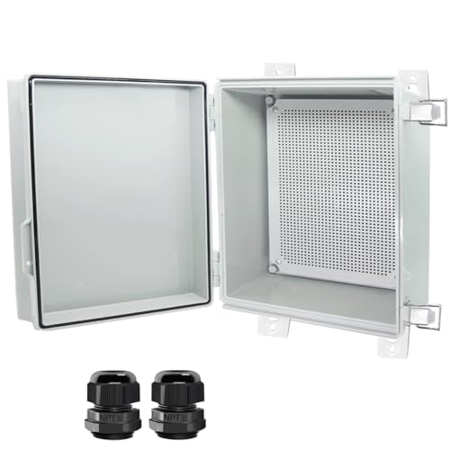 Otdorpatio boîtier jonction IP67 acier inox, 11.8 x 11.8 x 7.1po