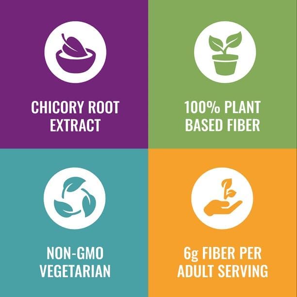 Miniatura 4 de ikj Gomitas de suplemento de fibra prebiótica a base de plantas, fruta natural, 90 unidades