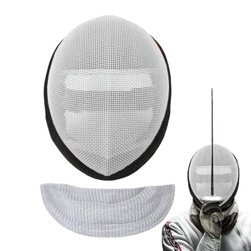 Masque de protection de clôture et couvre-têtes durables pour le sport adulte
