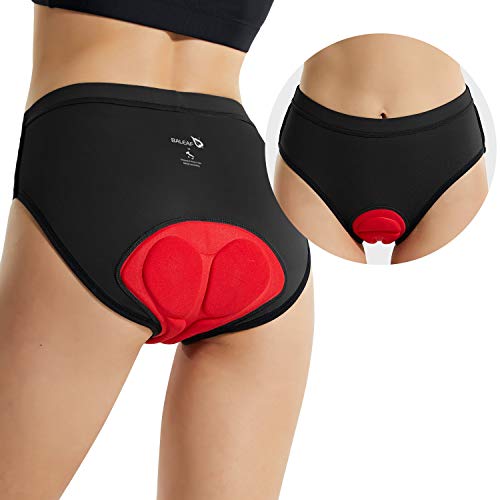 image for BALEAF Women's Padded Bike Underwear Cycling Clothing Biking Shorts Bi