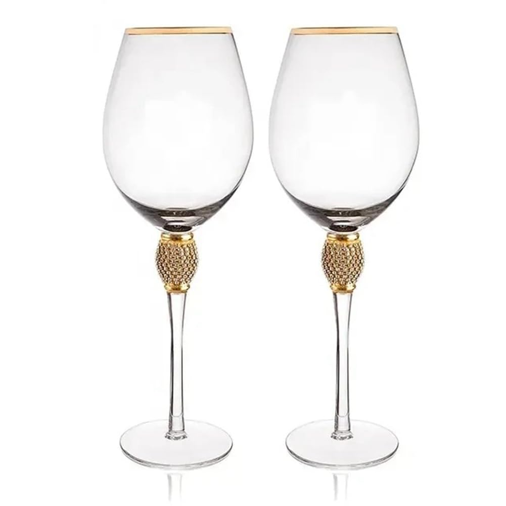 Cadeaux de mariage élégants : duo de flûtes à champagne et verres à vin fins