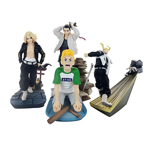 Megahouse Tokyo Revengers Petitrama Series Trading Figure 8 cm Toman Heroic Scenes Assortm, Mehrfarbig, Talla única Unisex Adulto