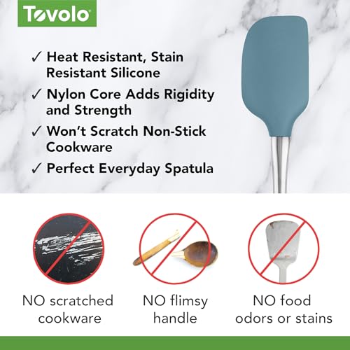Spatule silicone Tovolo Flex-Core pour cuisiner sans rayer - 4