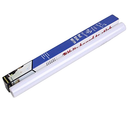 Quality Dry Wipe Vinyl WHITEBOARD ROLL 2METERS Long 60CM Wide OR 45CM Wide (45cm)