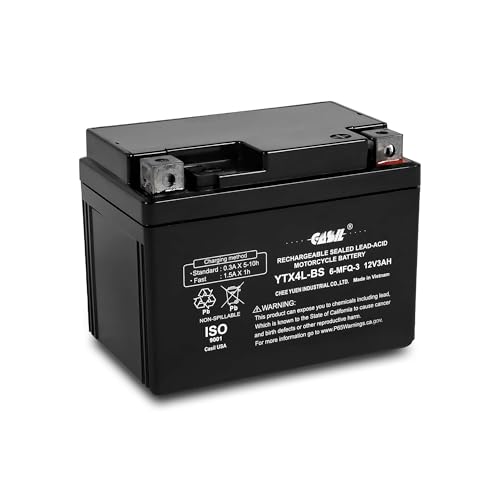 Casil YTX4L-BS SLA Battery for ATV Quad Dirt/Pit Bike