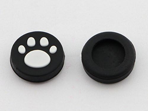 Silicone Thumb Stick Grips Caps Analog Thumbstick for PS Vita PSV 2000 PSV 1000 (White)