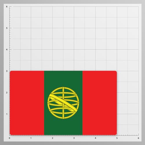 Image of World Country Flag Decal Stickers - Two Pack - for Cars Windows Bumpers Laptops Tablets Tumblers Cups Walls (Portugal)