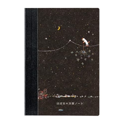 ほぼ日手帳 久保田寛子/ほぼ日の方眼ノート(A6)今夜も線香花火の星降らし 手帳アクセサリーのサムネイル