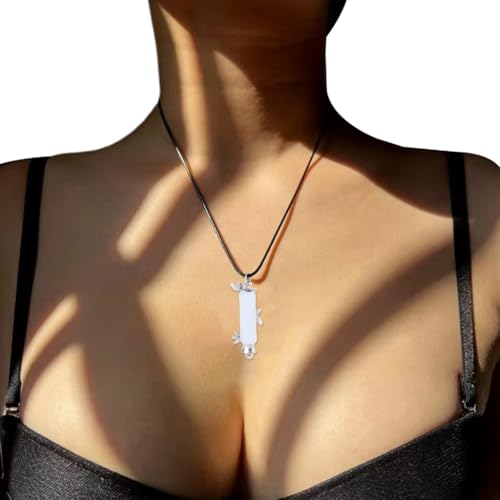 Collier segment élégant pendentif ajustable, chaîne de clavicule femme - 7