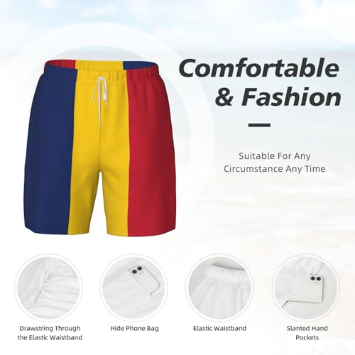 Short de bain Tchad contre l'humidité pour surf et plage - 5