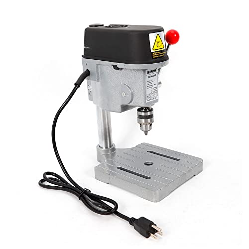 New 340W Mini Table Electric Drill Press 110V Drill Bits Power Tools