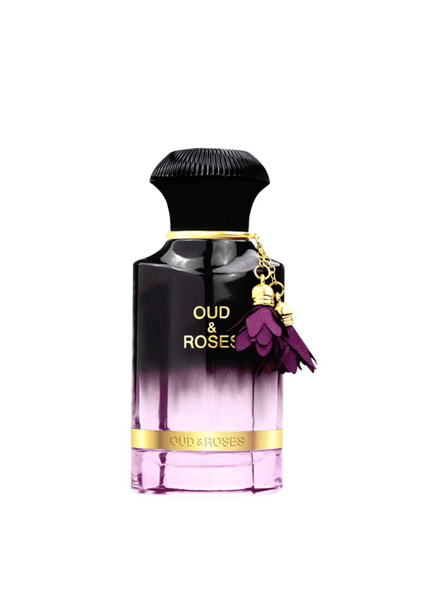 Ahmed Al Maghribi Perfumes Oud and Roses Eau de Parfum 60 ml, 60.0 millilitre