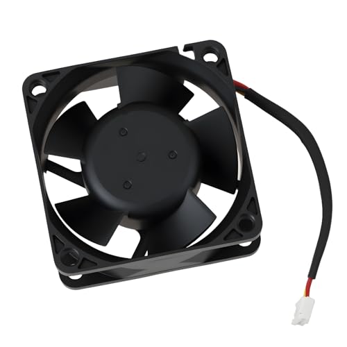 OTOTEC 3Pin Cooling Fan D60BV-12 12V 0.50A for Computer 60x60x25mm Black