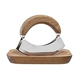 dänisches Design Bloomingville Mezzaluna mit cutting, braun, Akazie, 2er Set
