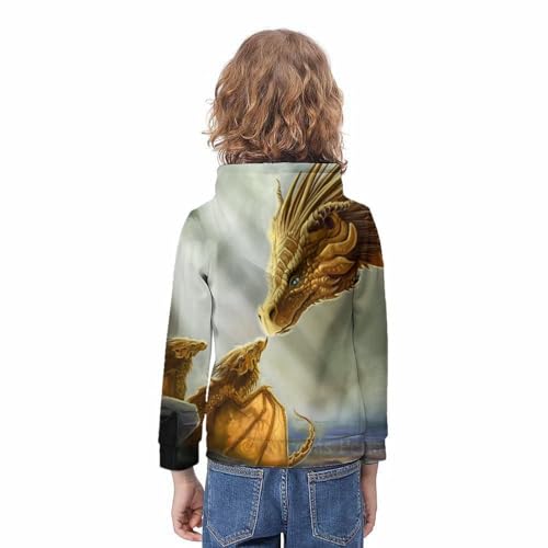 Sweat à capuche bébé Dragon veste légère à manches longues