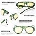OTICALA Retro Aviator Sunglasses for Women Square Chic Classic Trendy Fashion Oversized 70s Style Sun Glasses (Green)