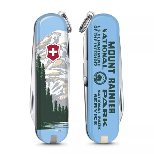 Image of Victorinox Classic SD Mt Rainier National Park
