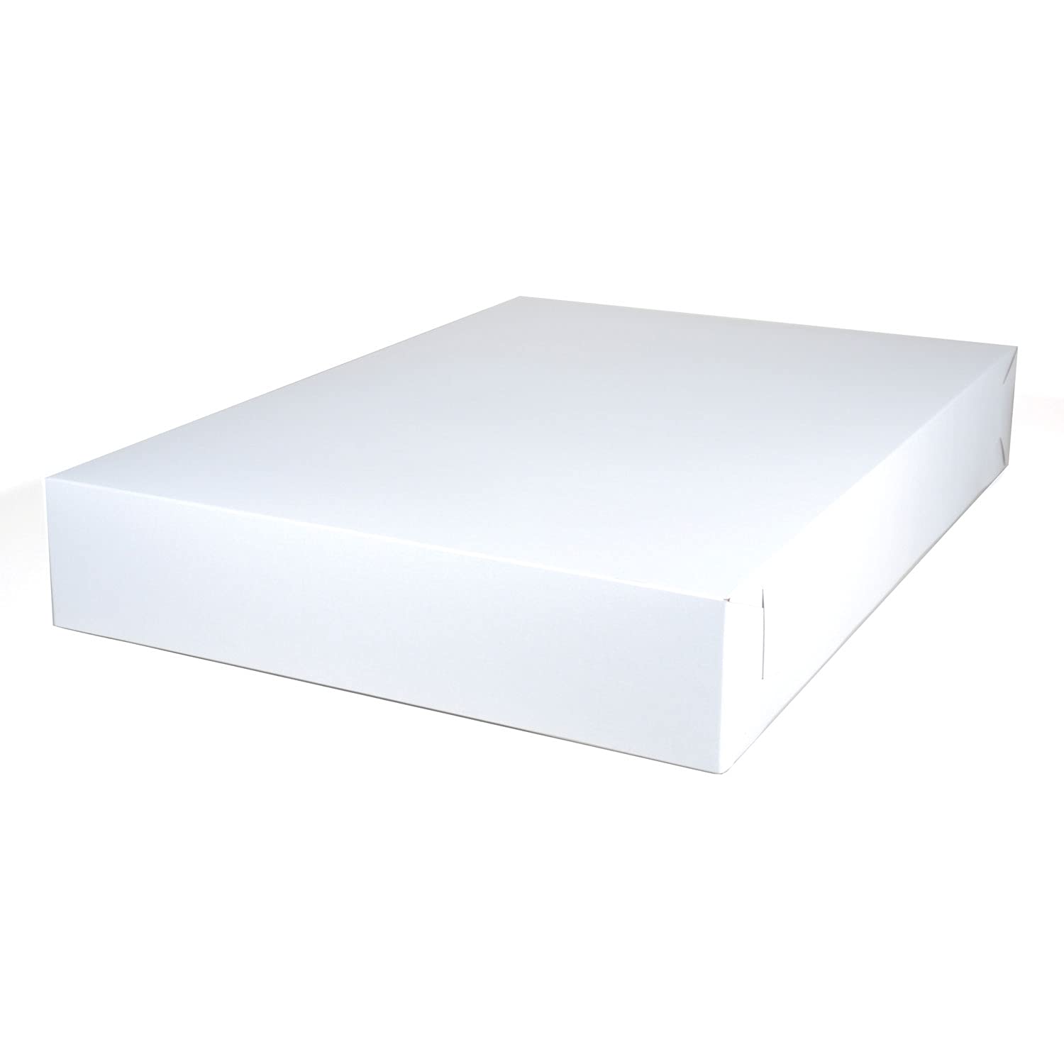 SOUTHERN CHAMPION TRAY 1 / White Non-Window / 26" x 18.5" x 4" Bakery Take Out Containers