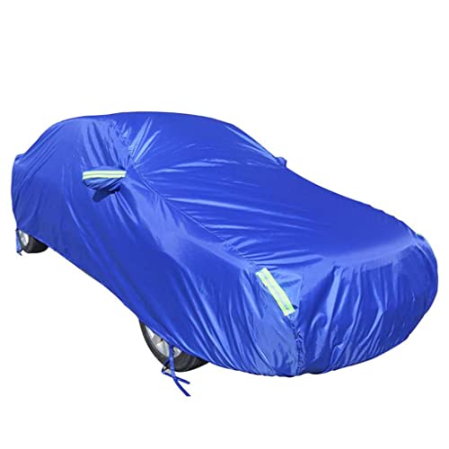 WXWIN Lona para automóvil, Cubierta para automóvil, 3 Capas de protección UV, Transpirable y Resistente al Polvo Premium Car Cover Universal Cover