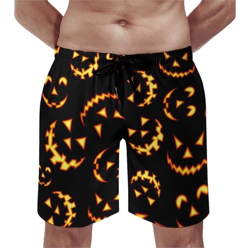 Short de bain homme citrouille idéal pour vos vacances