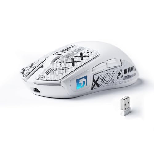 MAMBASNAKE M4 超軽量 ゲーミングマウス 三モード接続 USB 2.4GHz Bluetooth...
