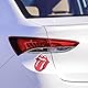 Car and Motorcycle Sticker Fashion Tongue Design (A-Große Aufkleber)