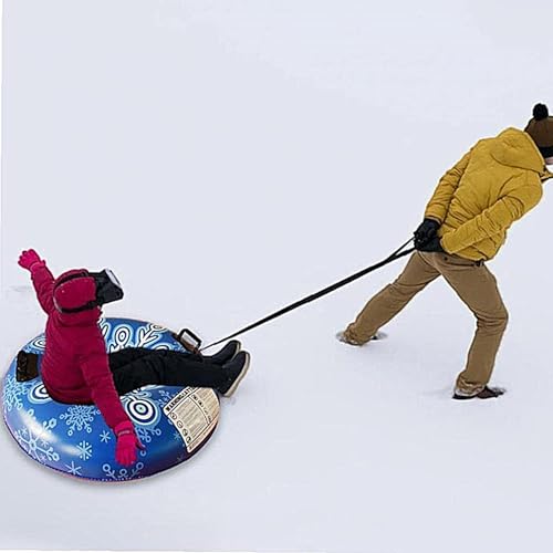 Tube à neige gonflable traîneau luge portable extérieur