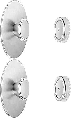 2 jaboneras magnéticas autodrenantes, ahorradores de jabón de acero inoxidable para pared de ducha, jaboneras magnéticas fáciles de limpiar para